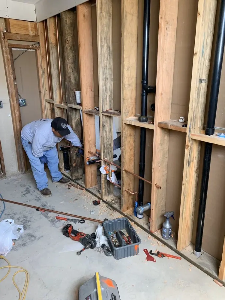 Commercial rough-in plumbing for Gas Line Repair in Rock Island-Samuels Avenue